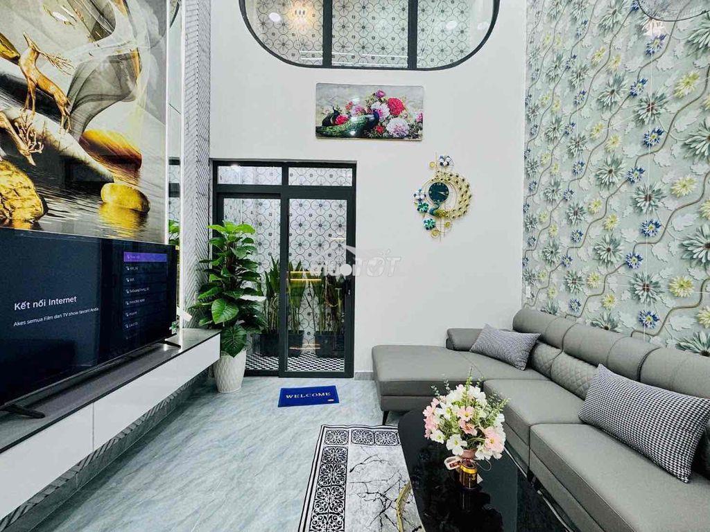 Nhà mới xây 5 tầng-thang máy 450kg-full nội thất cao cấp-quang trung - Ảnh 3