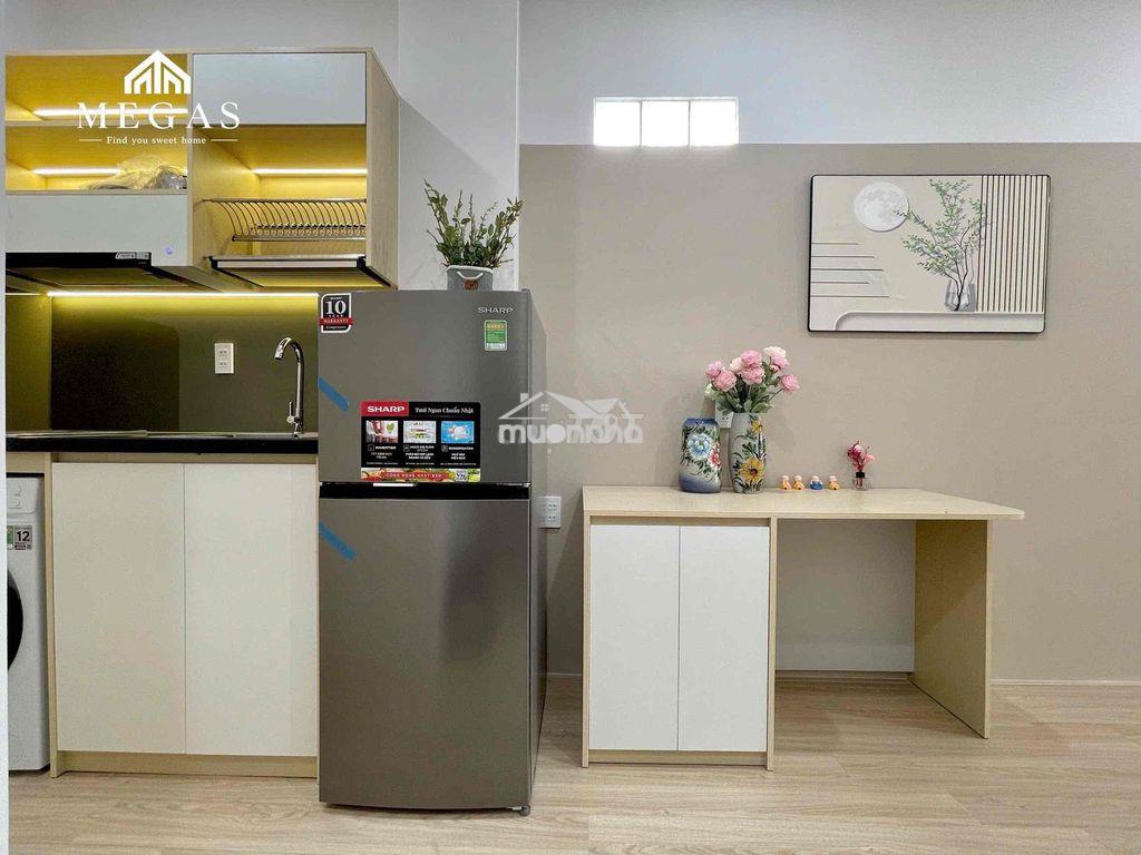 Căn hộ studio cao cấp - gần đh vhu - huit - k300 - máy giặt riêng - Ảnh 2