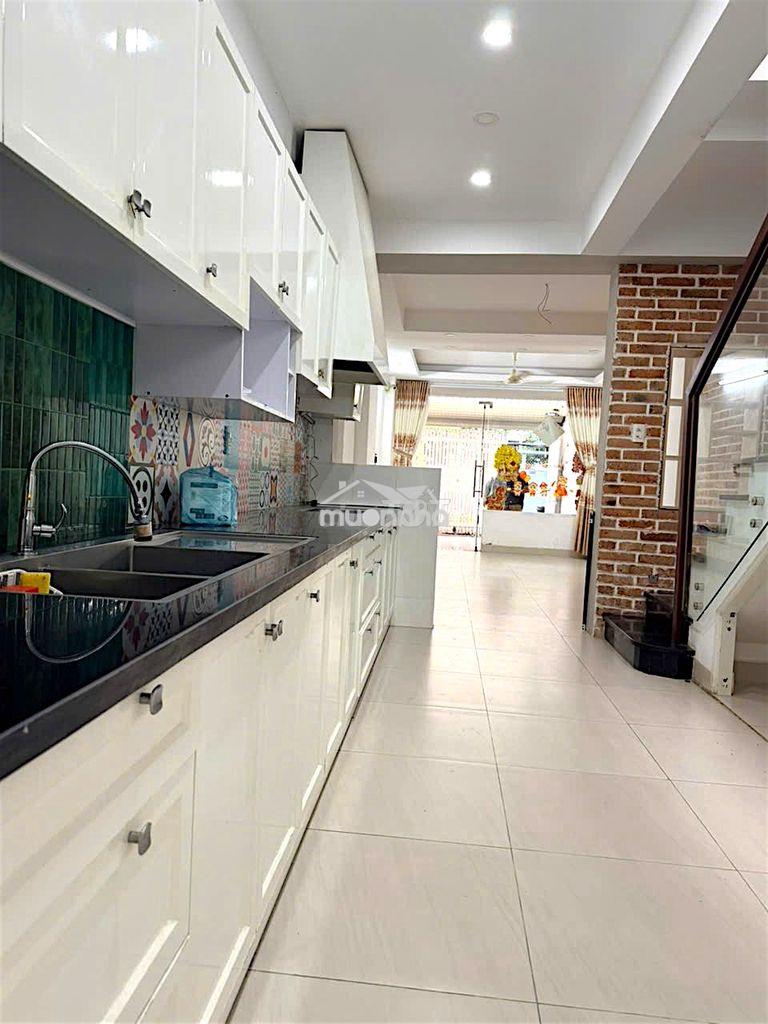 Phan văn trị–hxh 5m 1 trục sát mặt tiền–76m²-3tầng–gara ôtô–nở hậu6,6m - Ảnh 4