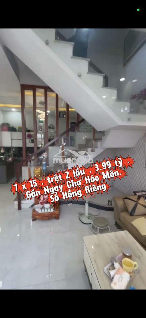 Nhà 3 tầng - ở ngay - còn chính chủ 7mx15m . ngộp bán giá tốt - 2
