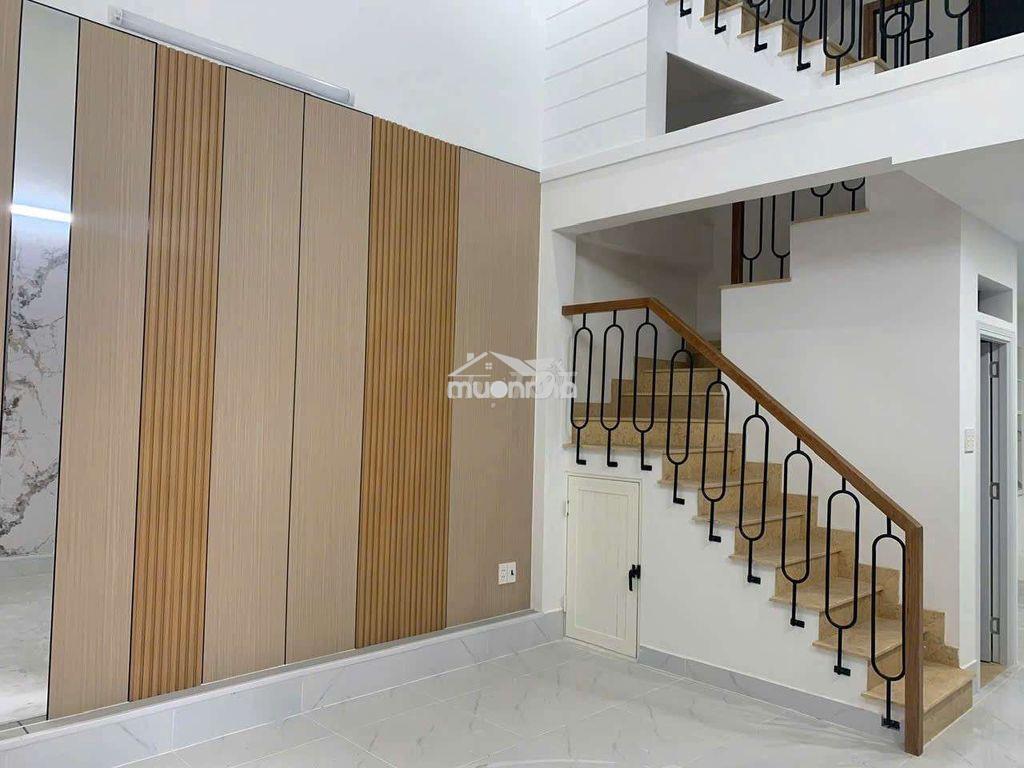 Nhà mới 1 trệt lửng 1 lầu 4x11m 3 phòng 4 wc hẻm 413 lê văn sỹ  - 2