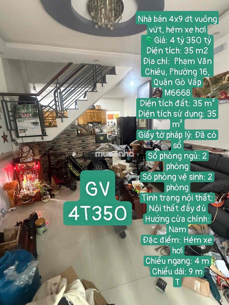 Cần bàn căn nhà gò vấp