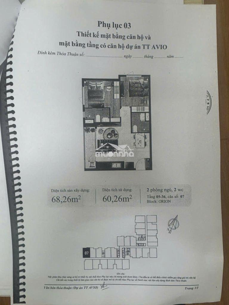 Bán nhanh căn hộ nhật bản 2pn 68m2 tt avio tại tân đông hiệp - Ảnh 4