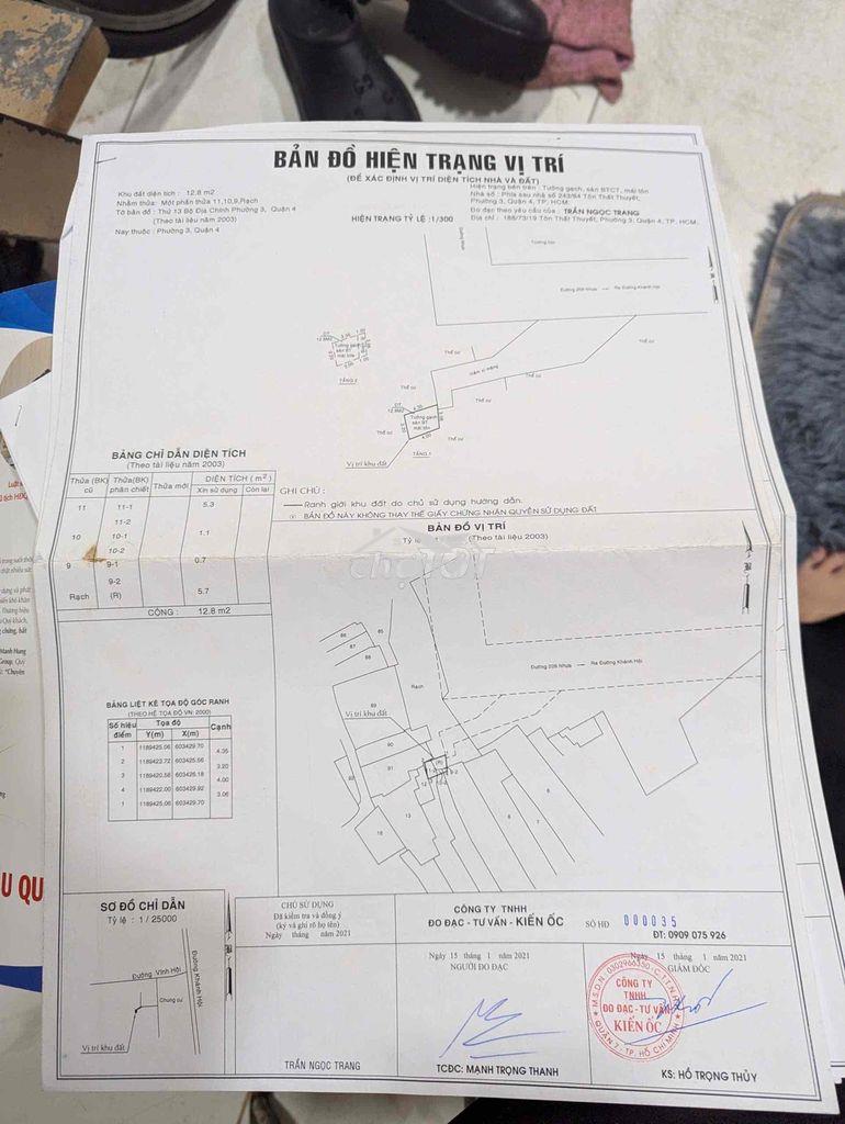 Bán nhà quận 4 hẻm rộng nhà 1 tầng 12,8m2 - Ảnh 4