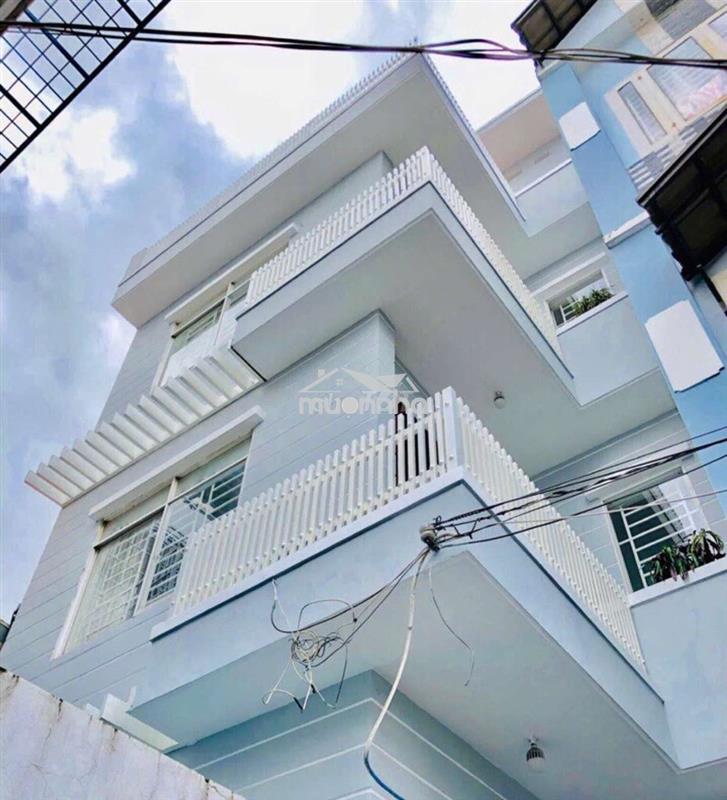 Nhà 1 trệt 3 lầu 4pn 6,5x12m hẻm nguyễn văn quỳ quận 7