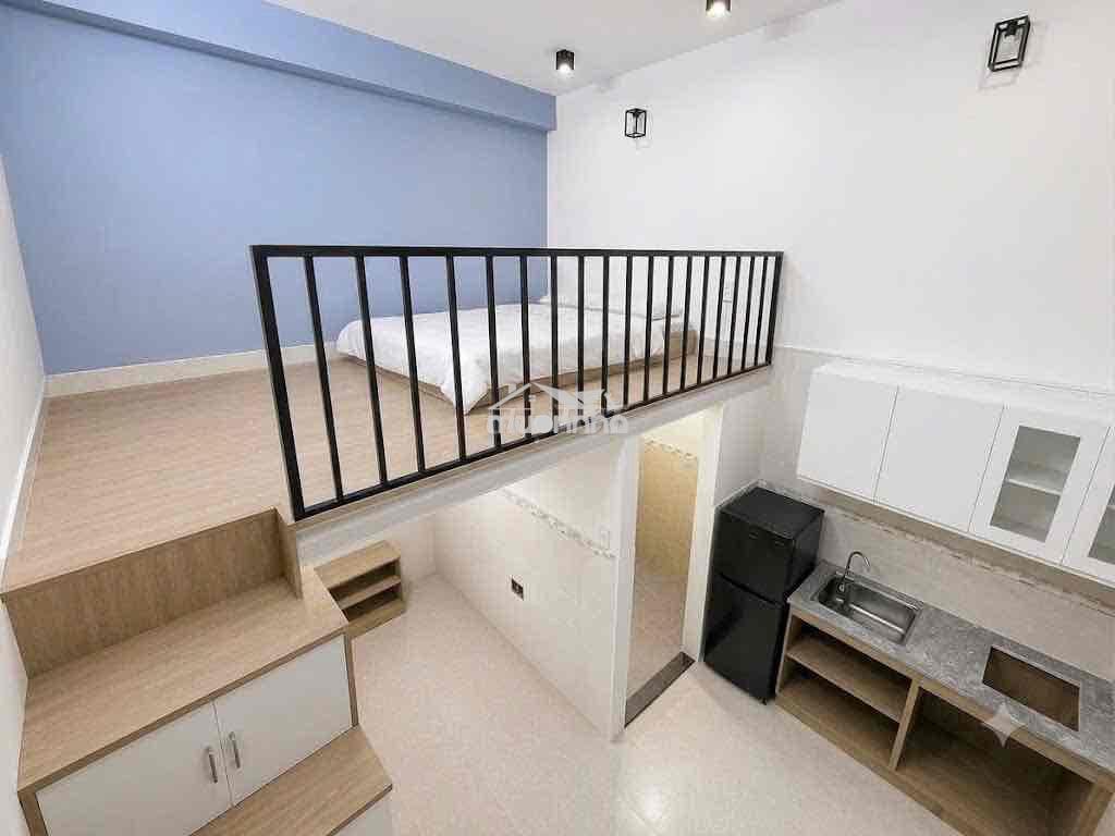Cho thuê căn hộ duplex full nt gác cao 2m_2 chổ ngủ_ngay đh văn hiến - 2
