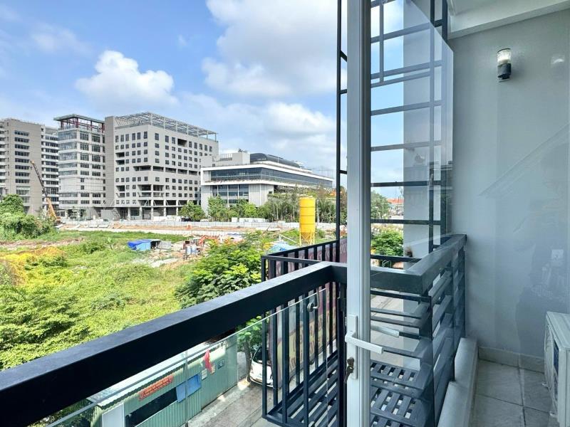 Cho thuê căn hộ ban công 40m2 máy giặt riêng full nội thất có chỗ đậu ô tô ngay đặng thuỳ trâm gần văn lang cơ sở 3 giáp quận 1,3 khu an ninh , hẻm dân trí  cao - Ảnh 3