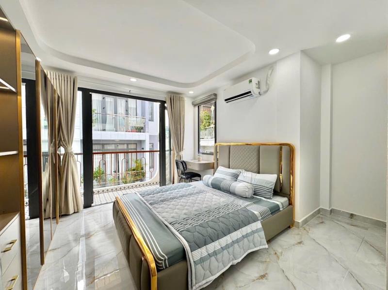 Thuê ngay căn hộ ban công tone luxury cao cấp 40m2 máy giặt riêng ngay phan văn trị gần bạch đằng - tân bình giáp quận 1,3 khu an ninh 