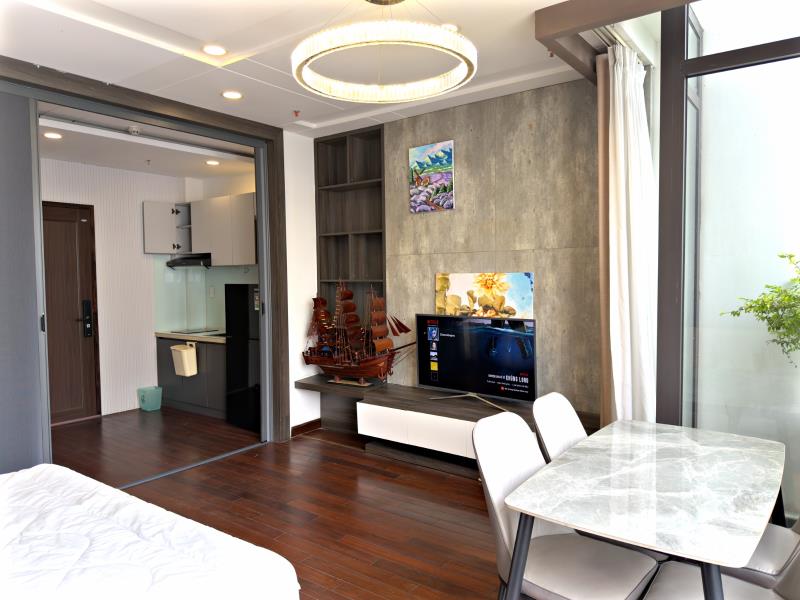 Cho thuê căn hộ 1 phòng ngủ có thang máy - ban công thoáng trên đường lê quang định tiện đi chợ bà chiểu, quận 1, quận 3, phú nhuận - Ảnh 2