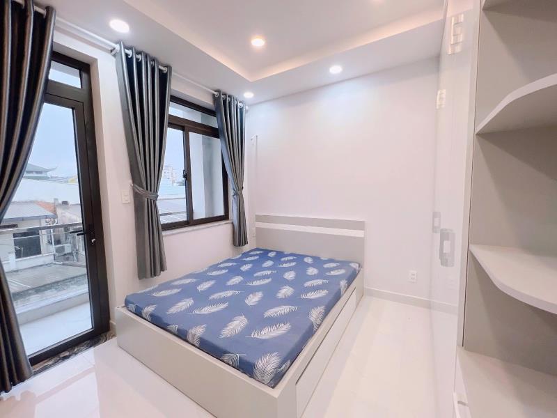 Thuê ngay căn hộ ban công lớn vách ngăn tách bếp 45m2 full nội thất ngay lê văn sỹ - phú nhuận giáp quận 3 gần quận 1 khu an ninh - Ảnh 3