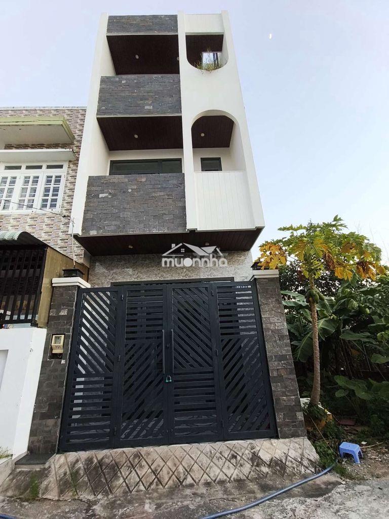 Nhà 3 tầng - 4 x 16.5- 4pn - hẻm xe hơi- p. long bình gần vinhome