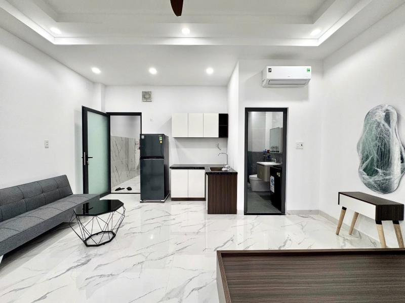 Phòng trọ studio ban công, full nội thất, khu vực tân phú, gần đại học văn hiến, công thương - Ảnh 3