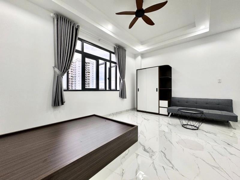 Phòng trọ studio ban công, full nội thất, khu vực tân phú, gần đại học văn hiến, công thương - Ảnh 4