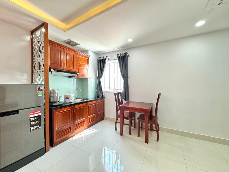 Căn hộ 25m2 thoáng mát an ninh ngay ngã 4 trần quang diệu - Ảnh 3