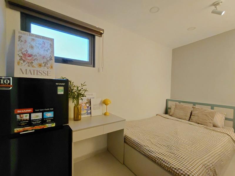 Căn hộ 1 phòng ngủ máy giặt riêng_ hầm xe_thang máy giáp phú nhuận_quận 1_quận 3 - Ảnh 4