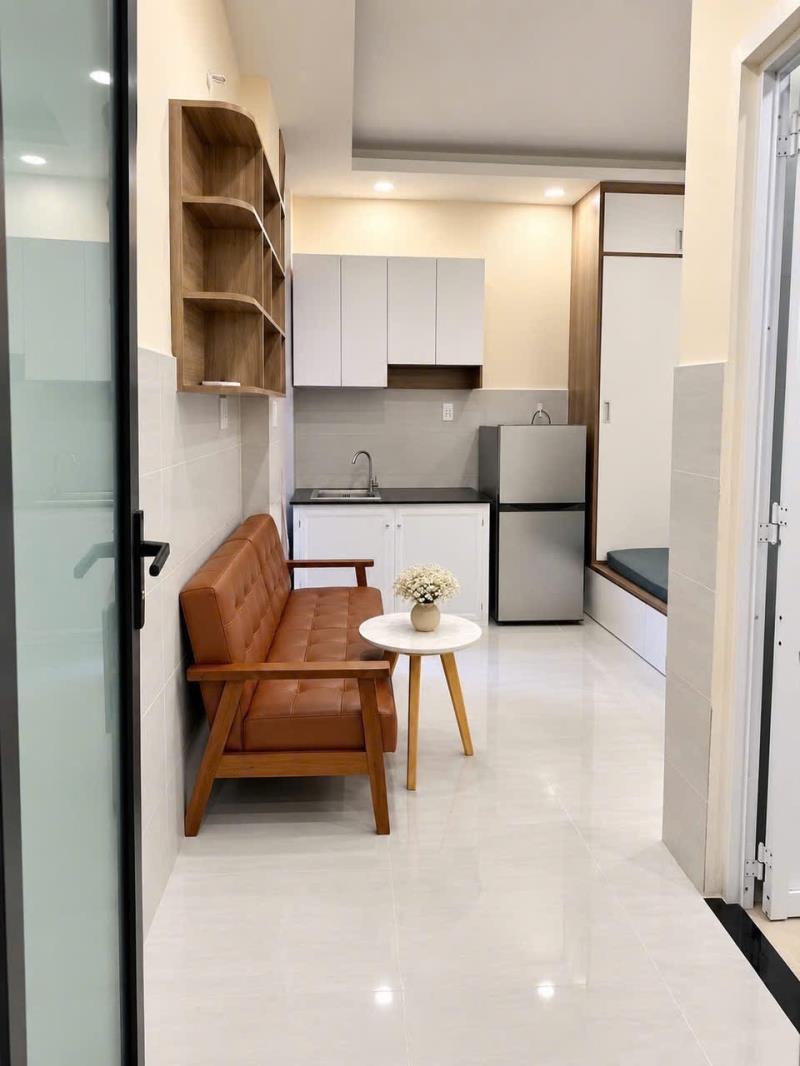 Cho thuê căn hộ - full nội thất - cửa sổ thoáng- máy giật riêng- bancon to- thạnh mỹ tây bình thạnh