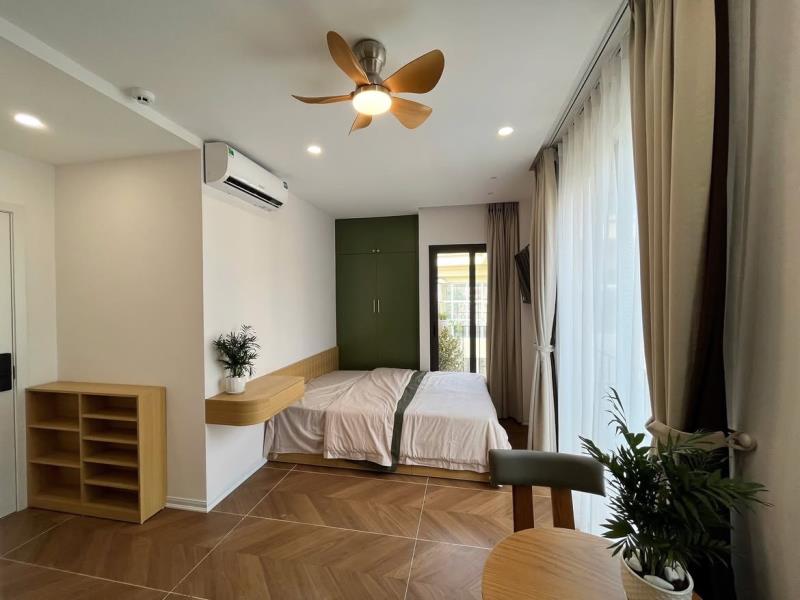 Studio ban công full nội thất ngay nơ trang long – gần chợ bà chiểu