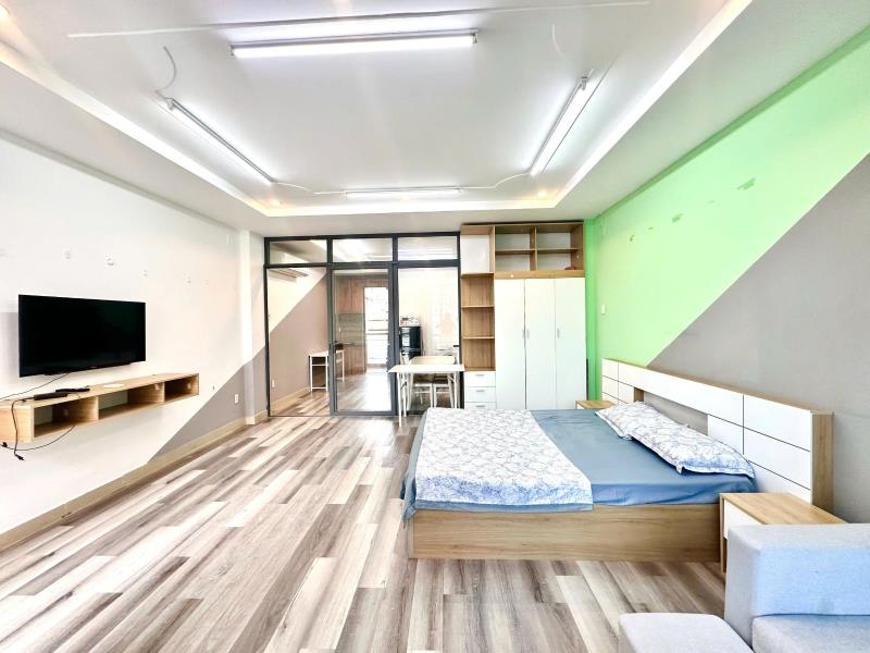 🏡 Căn hộ 1 phòng ngủ ban công máy giặt riêng - huỳnh mẫn đạt, bình thạnh gần quận 1, landmark 81   - Ảnh 3