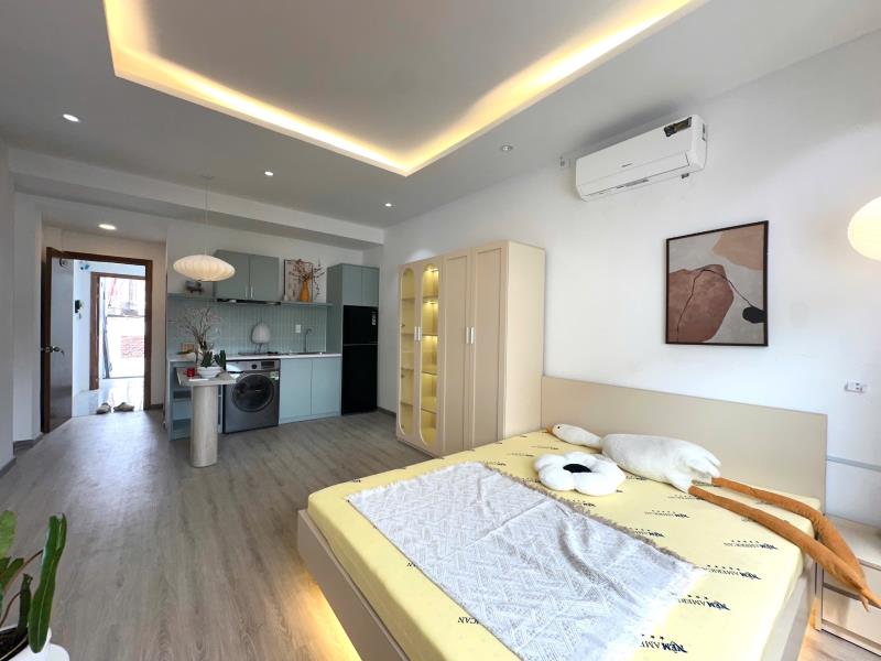 Cho thuê căn hộ mới khai trương decor siêu xinh có cửa sổ to gần trường đại học rmit, lotte mart, tdtu, ufm quận 7 - Ảnh 2