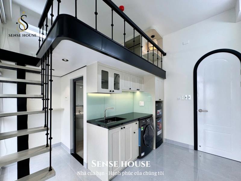 Duplex ban công full nội thất | tô hiệu - đầm sen | tòa nhà thang máy - máy giặt riêng, với thiết kế sang trọng  - Ảnh 4