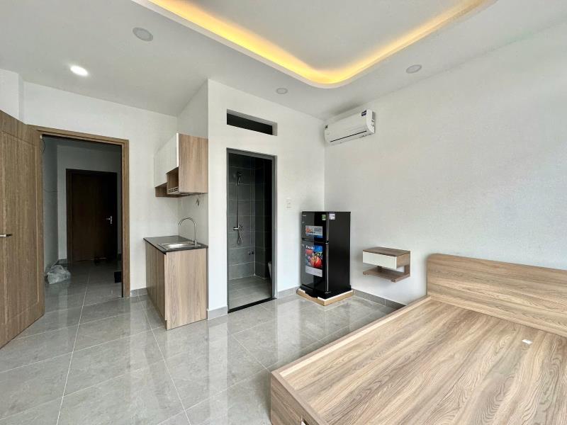 Cho thuê căn hộ ban công, thang máy-35m2-ngay nơ trang long,bình thạnh gần chợ bà chiểu, cầu bông,q1 - Ảnh 2