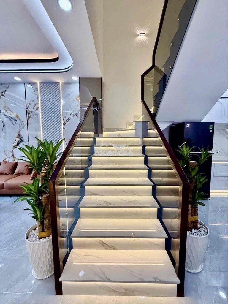 Bán nhà nhà bè đường huỳnh tấn phát, xe hơi đỗ cửa, full nội thất - Ảnh 4