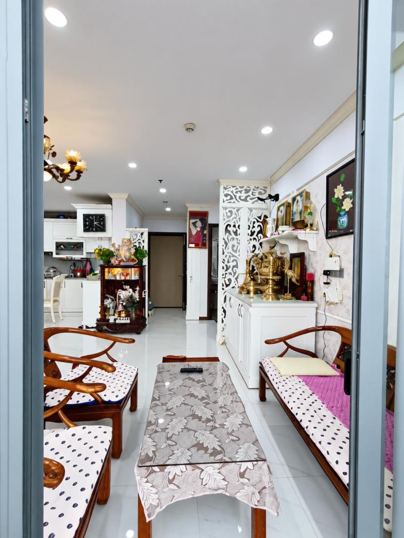 Chính chủ bán căn hộ res 11, quận 11 như hình, dt: 120m², 3pn, 3wc, căn góc lầu cao, sổ hồng riêng - Ảnh 4
