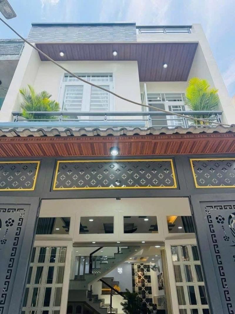 Nhà bán phan huy ích 2 tầng ,61m2, gần emart, sổ hồng riêng