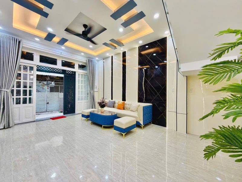 Nhà bán phan huy ích 2 tầng ,61m2, gần emart, sổ hồng riêng - Ảnh 3