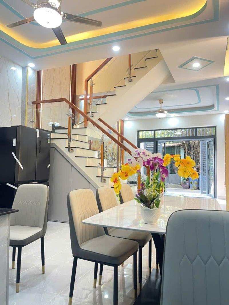 Bán nhà 4 tầng mới 100%, hẻm xe hơi tỉnh lộ 43 bình chiểu, đầy đủ nội thất - Ảnh 3