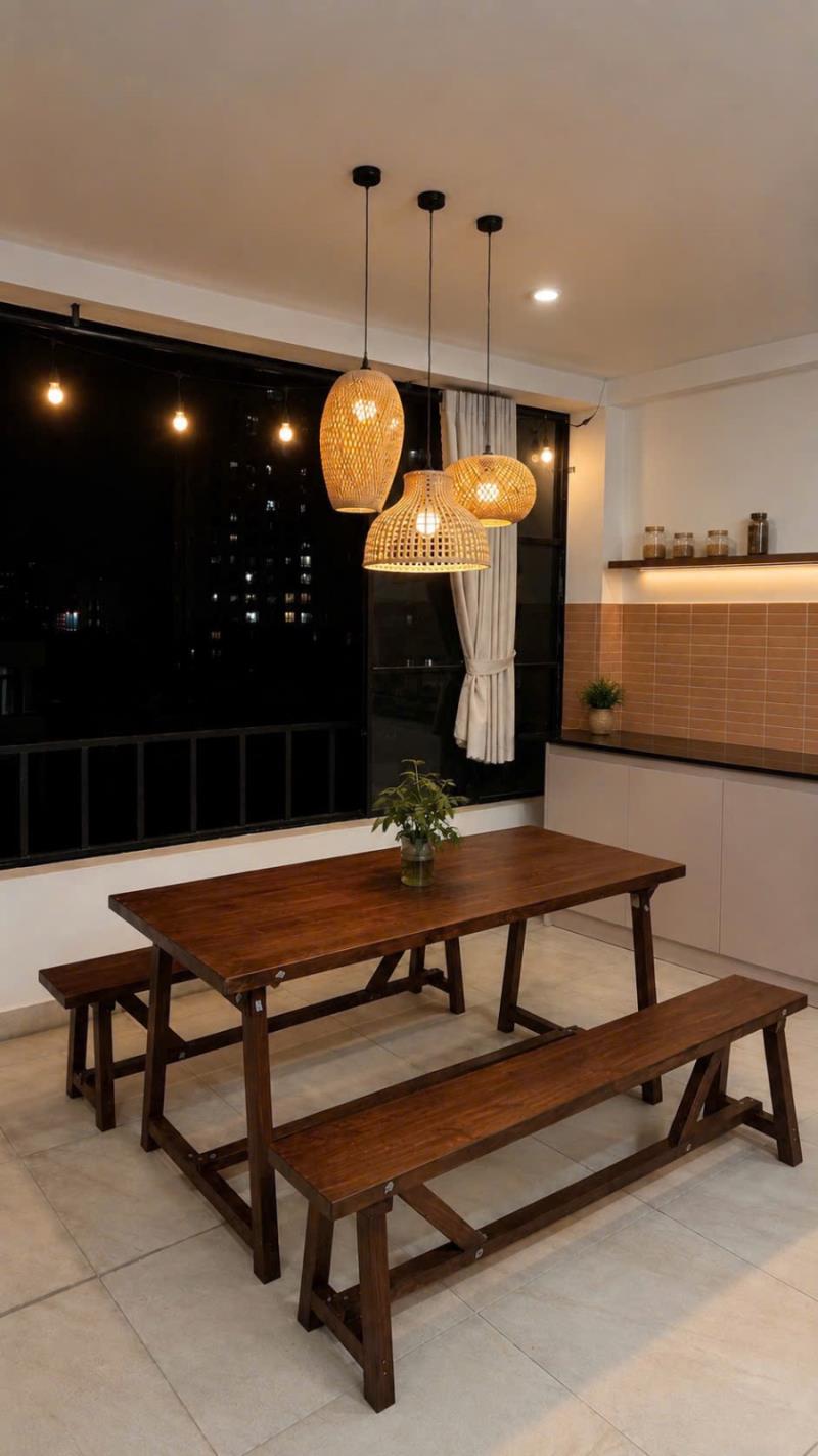 Cho thuê căn hộ 1 phòng ngủ  có ban công tách bếp full nội thất xô viết nghệ tĩnh bình thạnh, sát q1, ngã tư hàng xanh, landmark81 - Ảnh 3