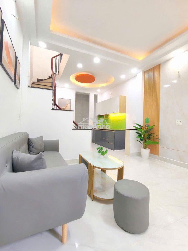 Nhà mới 4 tầng ngay lê văn quới, miếu gò xoài- hẻm xe hơi - 3pn-hơn 3đ - Ảnh 3