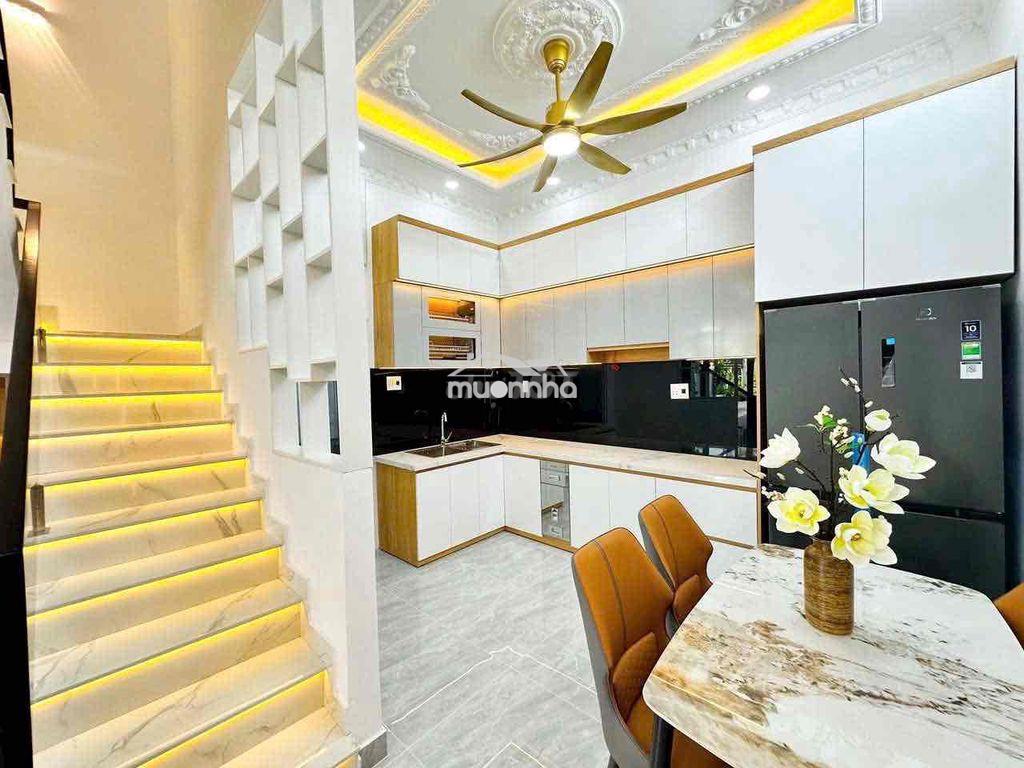 Bán nhà mới hoàn thiện - hẻm xe hơi - 4 tỷ 990 - Ảnh 2