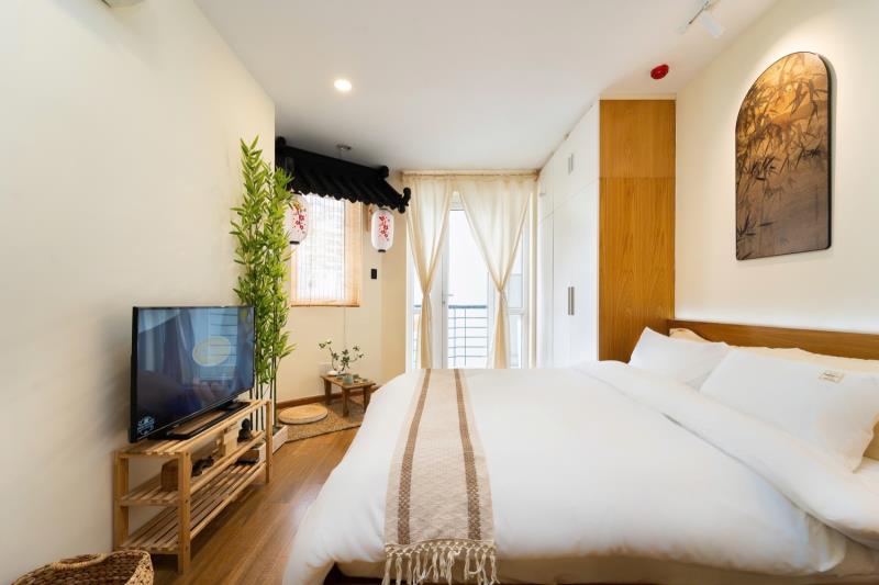 Cho thuê căn hộ 1 phòng ngủ vibe nhật bản, ban công thoáng– phạm viết chánh, bình thạnh khu phố nhật, gần q1, q2