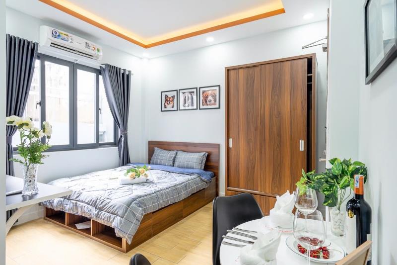 Cho thuê căn hộ 35m² – full nội thất – gần ngã tư hàng xanh - Ảnh 2
