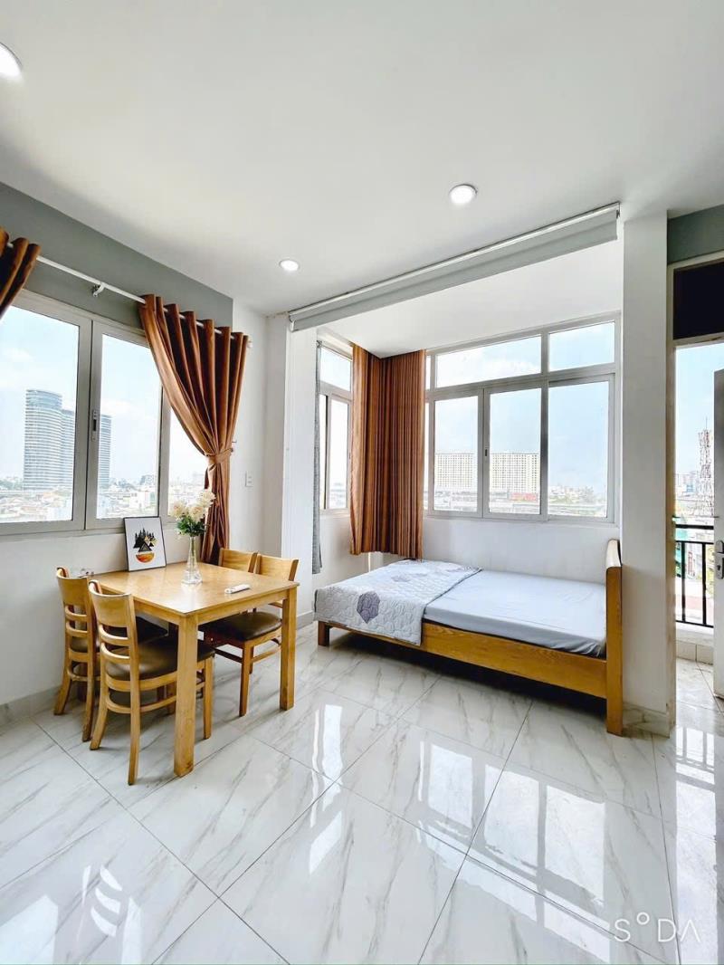 🏡 Cho thuê căn hộ ban công, full nội thất - nguyễn hữu cảnh, bình thạnh gần quận 1, landmark 81   
