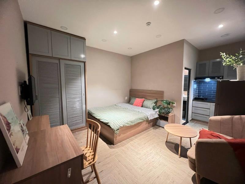 Cho thuê căn hộ bình thạnh, full nội thất, cửa sổ lớn, gần phan đăng lưu, quận 1, phú nhuận