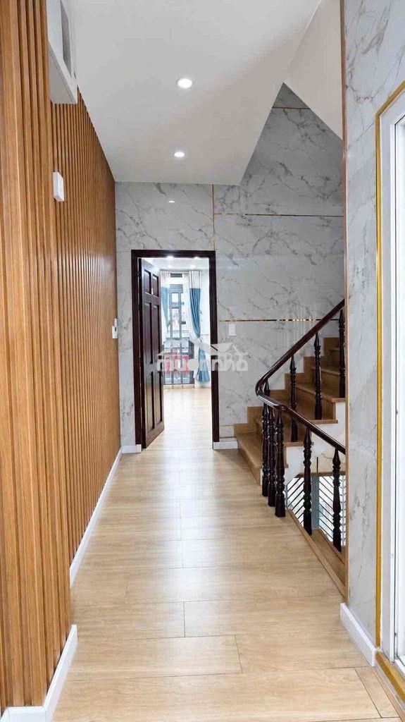 Hẻm 6m gò dầu nhà cho thuê trệt lững 2 lầu st. 4pn,4wc. nhà mới - Ảnh 3