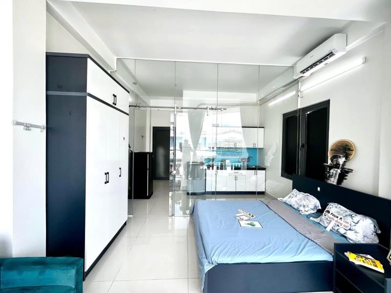 Cho thuê căn hộ 1 phòng ngủ ban công lớn ngô đức kế, bình thạnh – giáp quận 1   - Ảnh 2