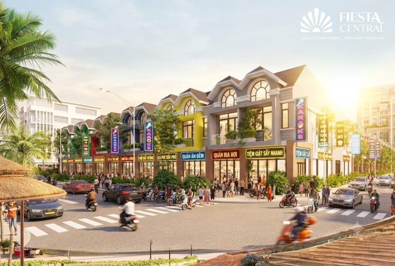 Chỉ 1.3 tỷ sở hữu ngay shophouse 2 mặt tiền fiesta central - tâm điểm tp. mới bình dương - Ảnh 3