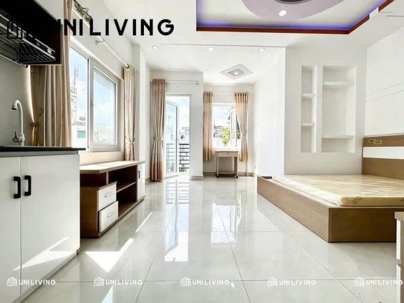 Cho thuê căn hộ ban công ngập nắng, thiết kế hiện đại, full nội thất bình thạnh gần chợ bà chiểu - Ảnh 2