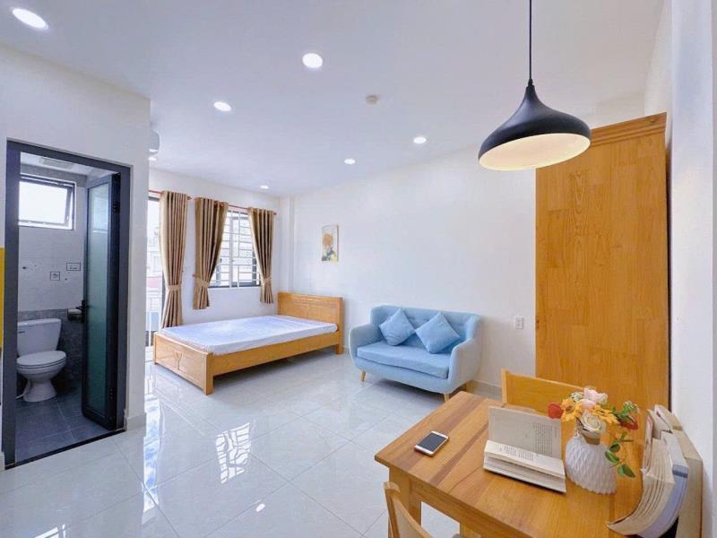Cho thuê căn hộ ban công rộng, full nội thất gần chợ bà chiểu – nguyễn văn đậu, bình thạnh - Ảnh 2