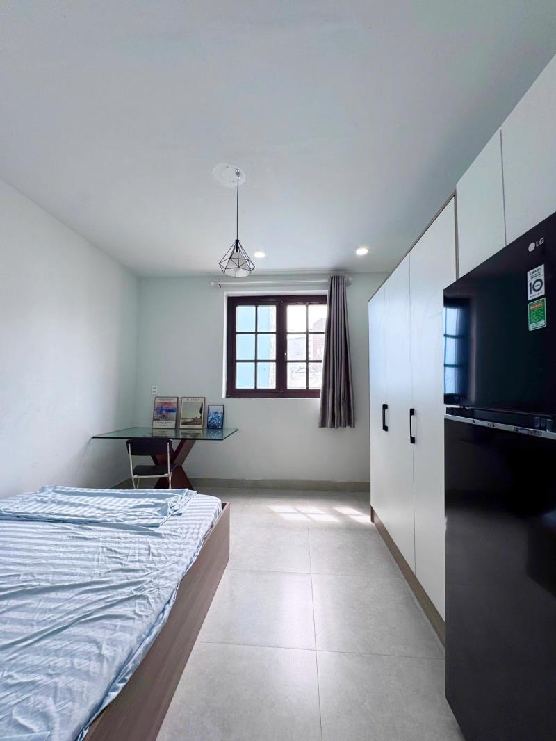 Cho thuê căn hộ có cửa sổ thoáng mát full nội thất đường xô viết nghệ tĩnh quận bình thạnh, sát quận 1