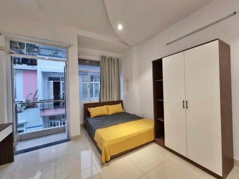 Cho thuê căn hộ có ban công rộng view thoáng mát full nội thất đường tăng bạt hổ quận bình thạnh, sát phú nhuận, quận 1 - Ảnh 3