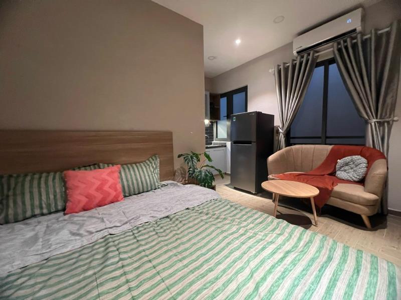 Cho thuê căn hộ cửa cửa sổ thoáng , full nội thất tại nơ trang long, bình thạnh – gần chợ bà chiểu, phan đăng lưu