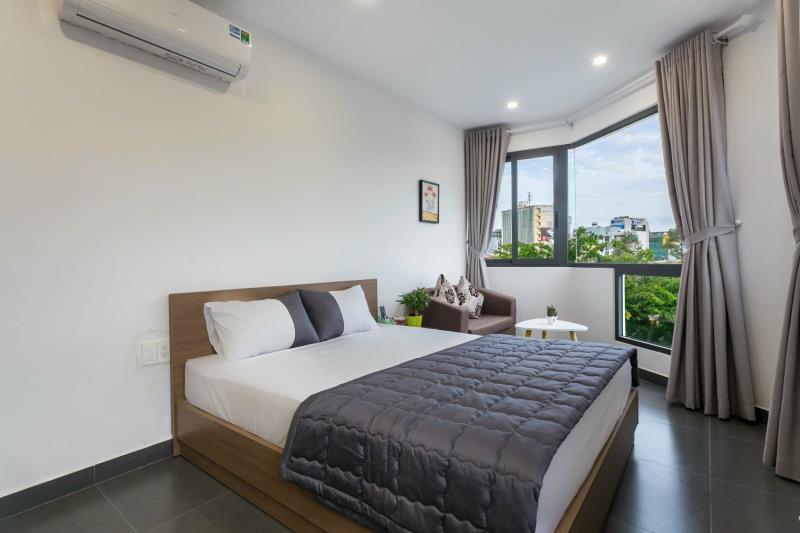 Căn hộ view bờ kè trường sa, bình thạnh sát quận 1, full nội thất cao cấp, có tivi, thang máy_nhận khách nước ngoài, ngắn hạn