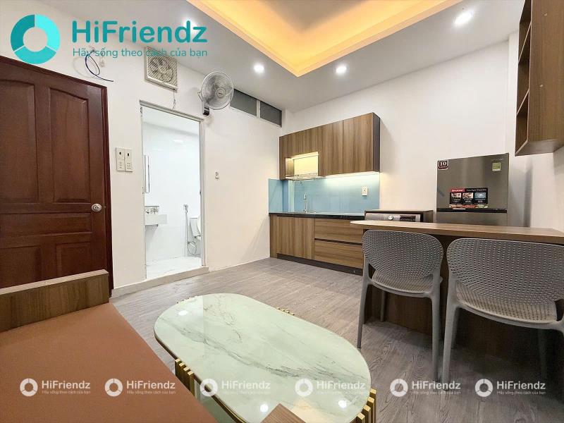 Căn hộ 1pn siêu đẹp ngay cv gia định  - Ảnh 2