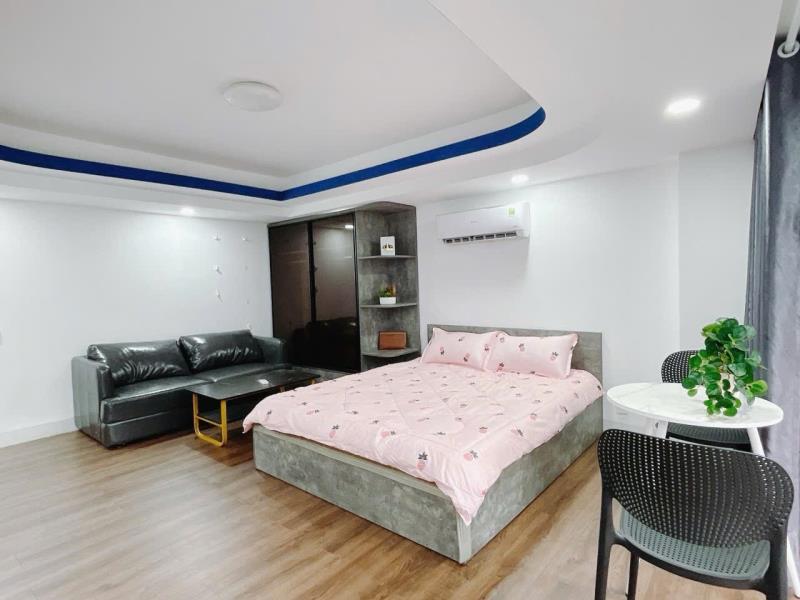 Cho thuê căn hộ 40m² có ban công, full nội thất, máy giặt riêng - gần ngã tư phú nhuận, giáp quận 1 - Ảnh 3