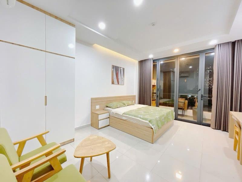 Cho thuê căn hộ full nội thất đường tôn thất thuyết, quận 4