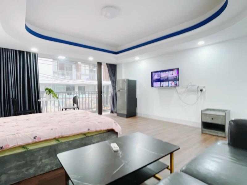 Căn hộ 1 phòng ngủ 45m2 mới keng siêu rộng thoáng ngay giáp quận 1,3- bùi văn thêm, phú nhuận - Ảnh 2